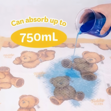 Dono's Diary Pee Pad Bear M (40pcs)